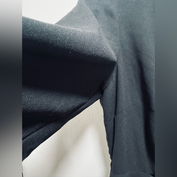 Aritzia Babaton | Long Sleeve Wrap Dress | size 8 | Black - Picture 3 of 3